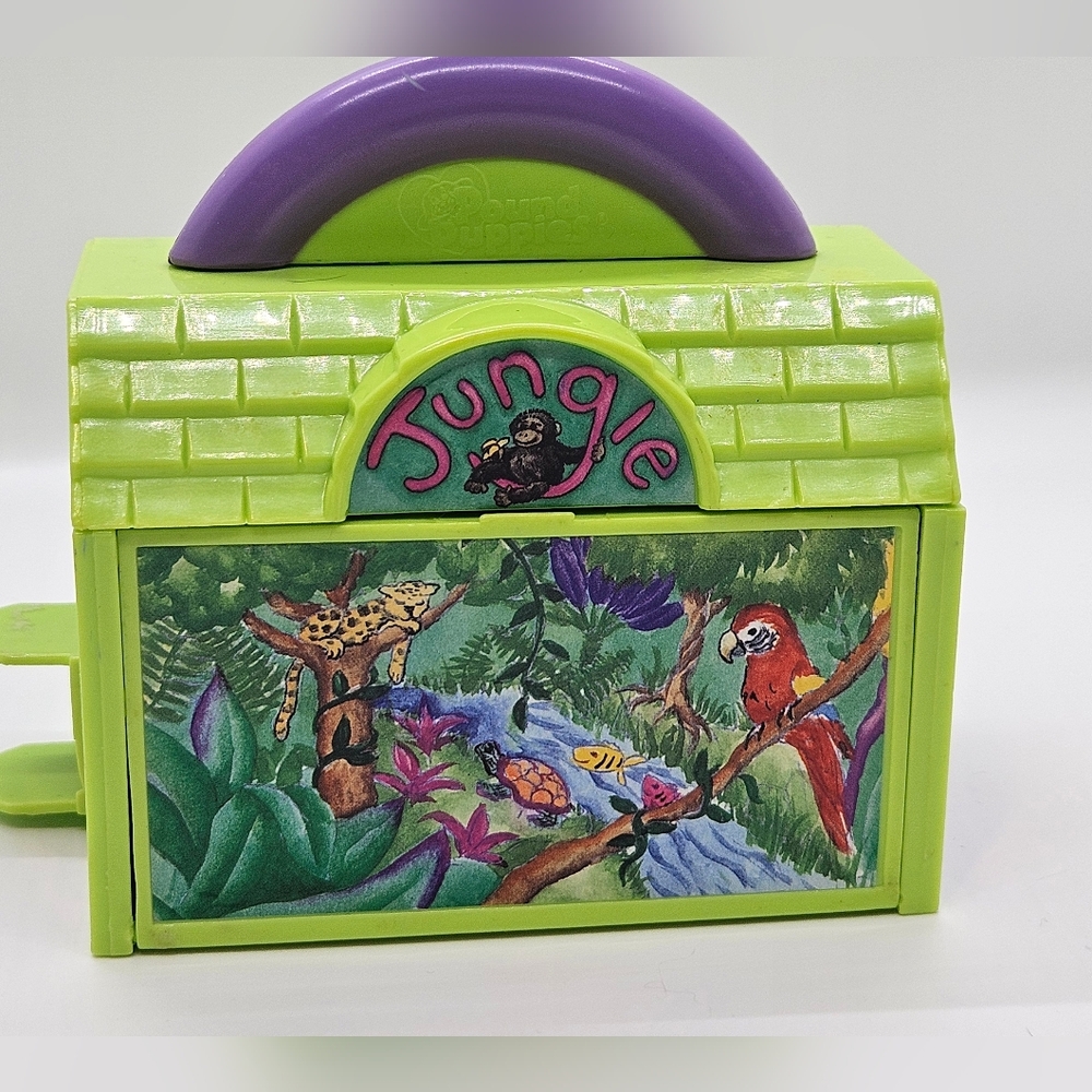 Vintage Pound Puppies 1995 Jungle Mini Compact